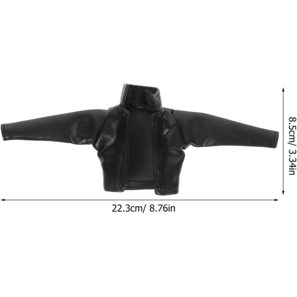 Abbigliamento per Bambole 30 cm in PU con Gonna, Giacca e Gilet Elegante