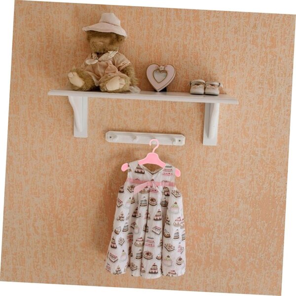 UPKOCH 60 Stück Miniatur-Puppen-Kleiderbügel für Kleider und Röcke, Rosa