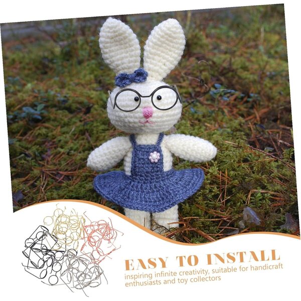 40 farbige Miniatur-Metallgläser für Puppen – dekoratives DIY-Zubehör