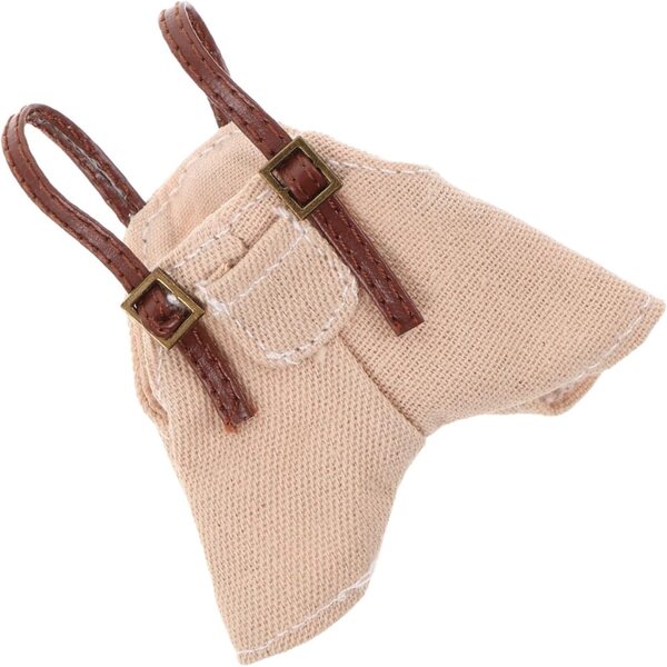 Beaupretty Salopette in Cotone Morbido con Bretelle per Bambole e Peluche Kawaii