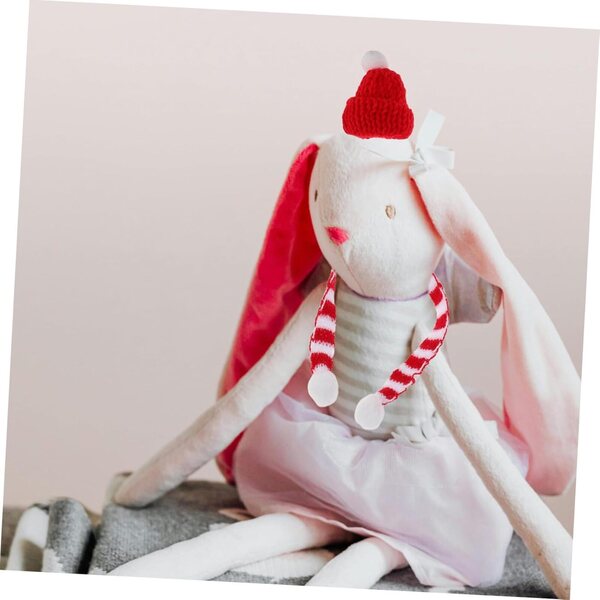 Set 20 Mini Cappelli e Sciarpe Natalizie per Bambole e Decorazioni Fai da Te