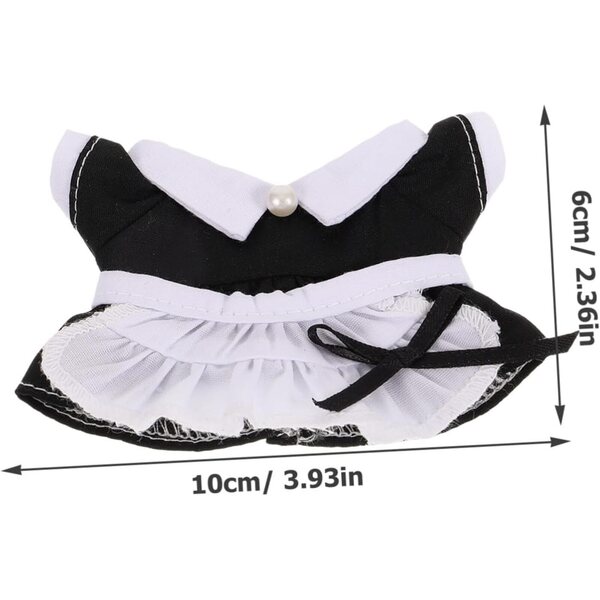 Didiseaon Mini-Zofenkleid für Puppe, weich und leicht zu tragen, dekoratives Accessoire