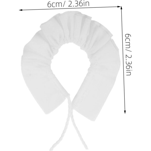 ORFOFE Set 2 Cappelli da Cuoco e Sciarpe per Bambole Miniature, Morbidi e Leggeri