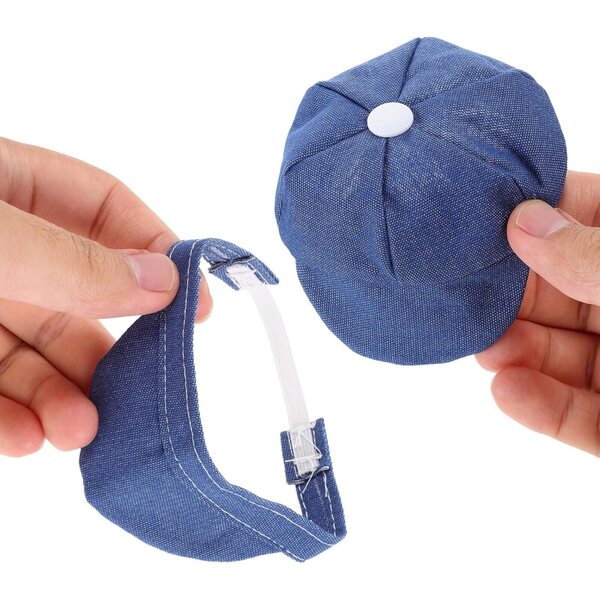 12 Stück Mini-Dreiecksmützen und Schals für Puppen | Modeaccessoires Puppen 10 cm