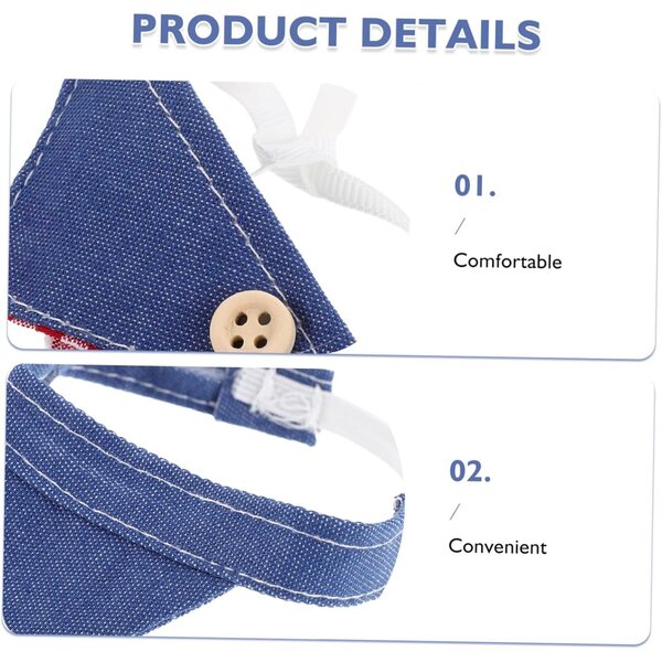 12 Accessori Bambole: Mini Sciarpe Triangolari e Cappellini Multiuso in Tessuto Morbido