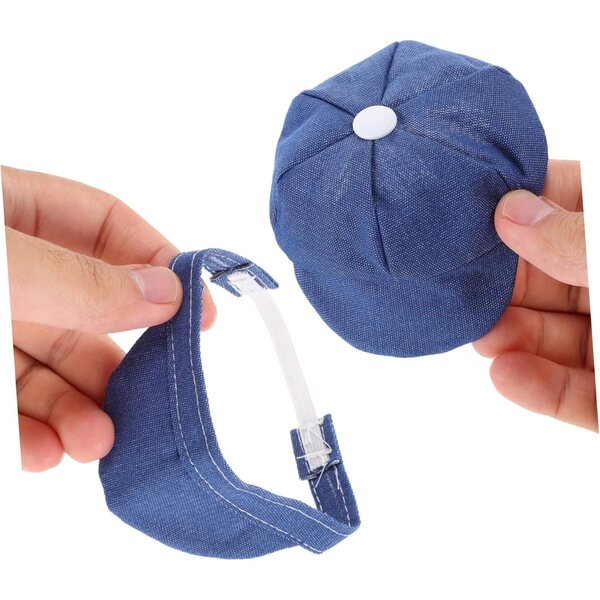 ORFOFE 12 Pezzi Cappellini e Sciarpe Triangolari per Bambole - Accessori Estivi Morbidi e Protettivi