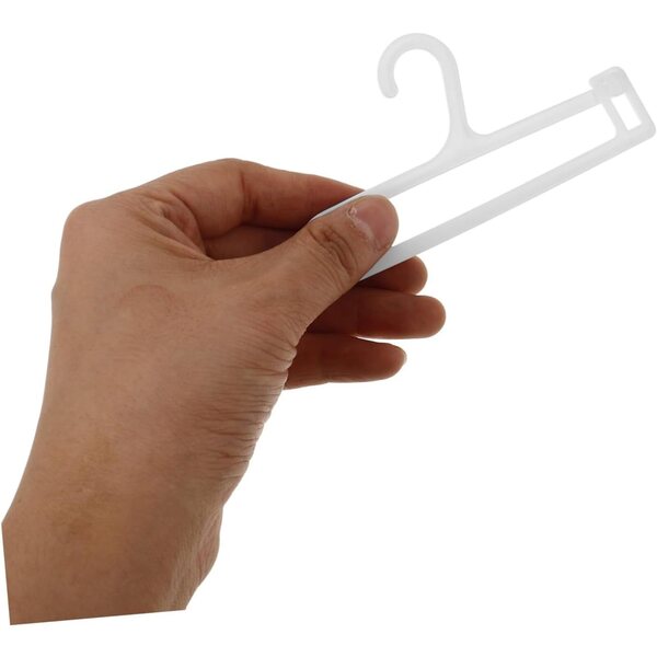 10 Grucce Resistenti per Bambole BJD e Cotone - Organizer Elegante per Casa delle Bambole