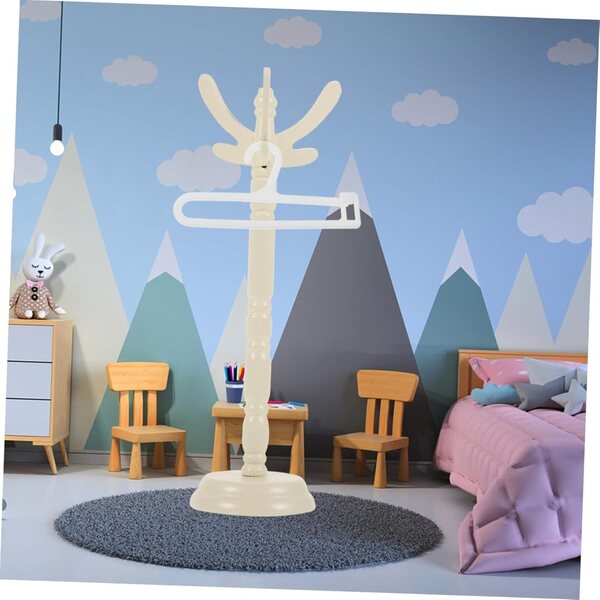 10 Grucce Resistenti per Bambole BJD e Cotone - Organizer Elegante per Casa delle Bambole