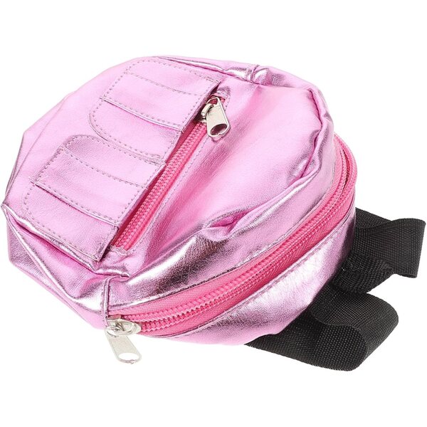 Hemobllo Mini-Schulrucksack für Puppen, Rosa – dekoratives und funktionales Accessoire