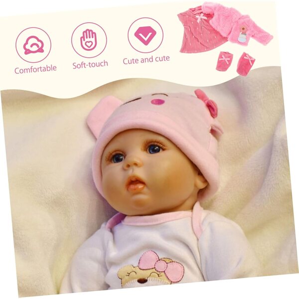 BESTonZON Abito Gonna Rosa per Bambole Costume Principessa Balletto Bambina