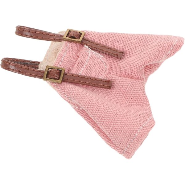 Beaupretty Pantaloni Salopette Rosa per Bambole, Abbigliamento Giocattolo Creativo e Comodo