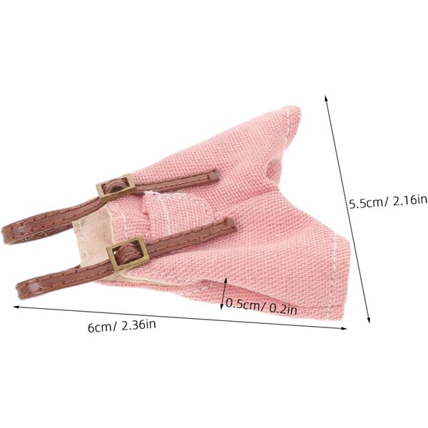 BESPORTBLE Tuta Rosa per Bambole Mini - Abbigliamento Accesorio Fai da Te