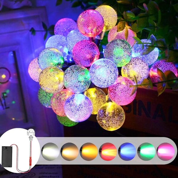 YOUYIKE Mini batteriebetriebene LED für Miniaturen, blaue Puppenhaus-Dekorationslichter