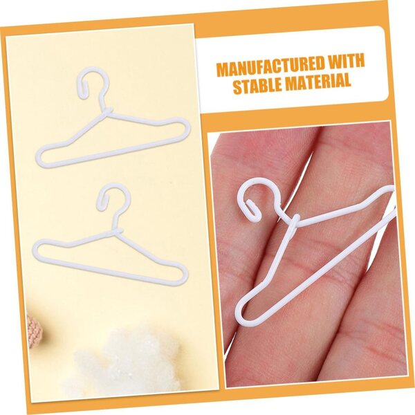 iplusmile 40 Mini Grucce in Lega per Bambole - Perfette per Case e Vestiti in Miniatura