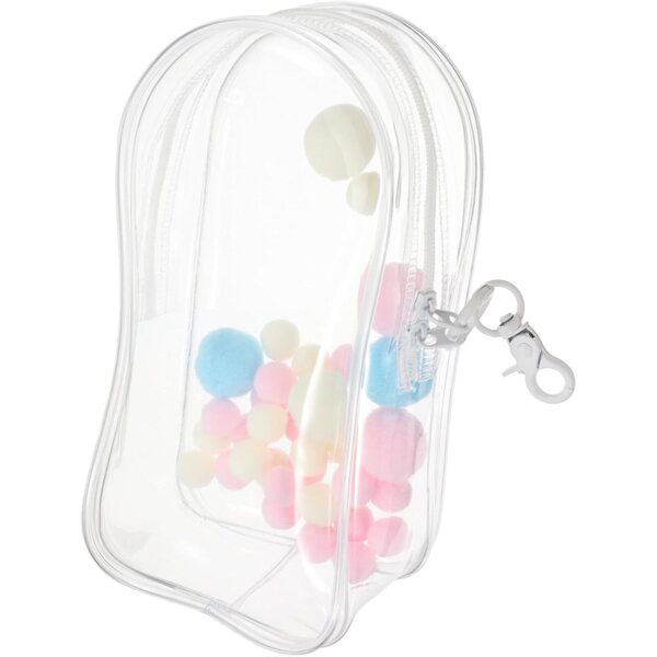 Borsa trasparente in PVC GARIOUANS per bambole con custodia antipolvere e gancio