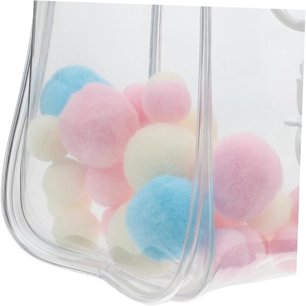 Borsa trasparente in PVC GARIOUANS per bambole con custodia antipolvere e gancio