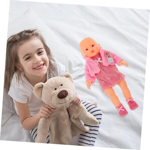 Vaguelly Abiti per Bambole Principessa Rosa con Gonna da Ballerina e Accessori