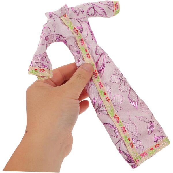 4 set vestiti Cheongsam per bambole con motivo floreale – abiti gioco di ruolo cinesi