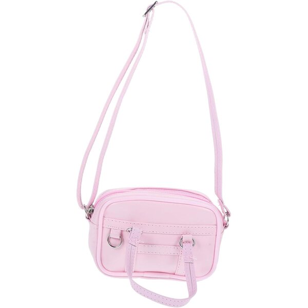 BESPORTBLE Mini Borsa per Bambole Rosa in PU per Case di Bambole 18 cm