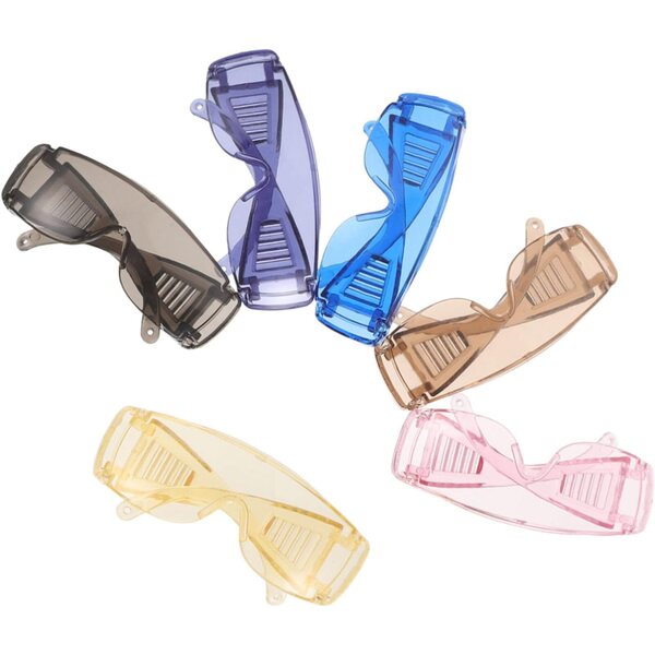 Vaguelly Set 6 Mini Occhiali da Sole e Costume per Bambole Colorati e Ricreativi