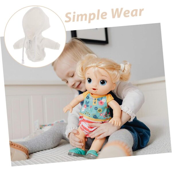 WOONEKY Mini Hoodie voor 1/12 poppen - Poppenhuismodeaccessoire