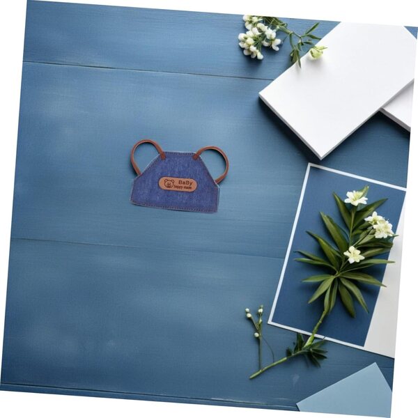 BESPORTBLE Set 4 Mini Grembiuli in Denim per Bambole - Accessori Cucina Miniatura