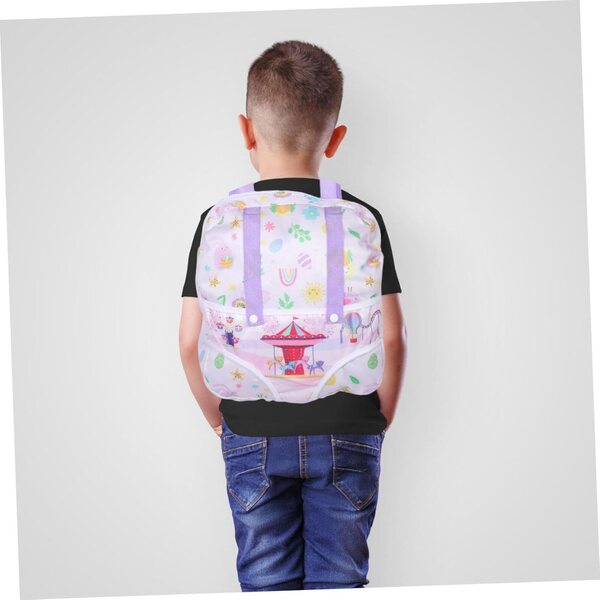 Puppenrucksack mit verstellbaren Schultergurten, ansprechendes und robustes Design