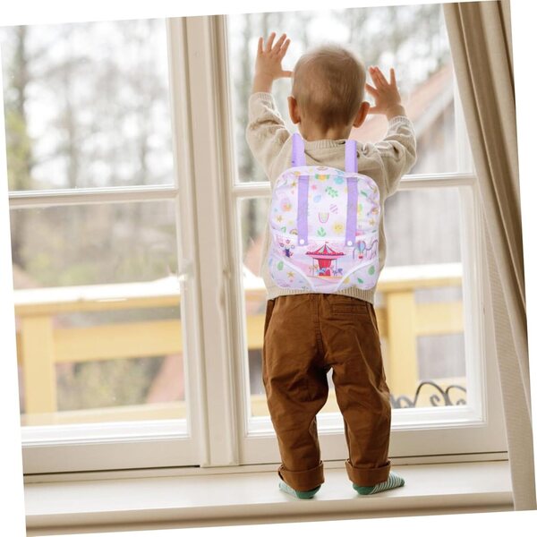 Puppenrucksack mit verstellbaren Schultergurten, ansprechendes und robustes Design