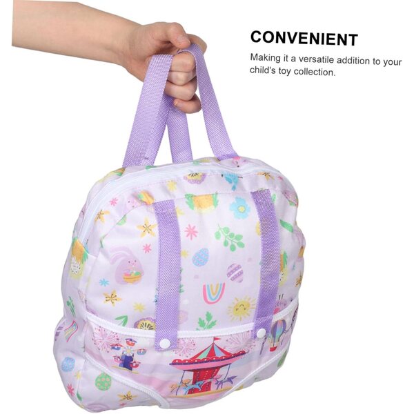 Hemobllo Zaino Miniatura per Bambole, Organizzatore Leggero e Regolabile per Accessori