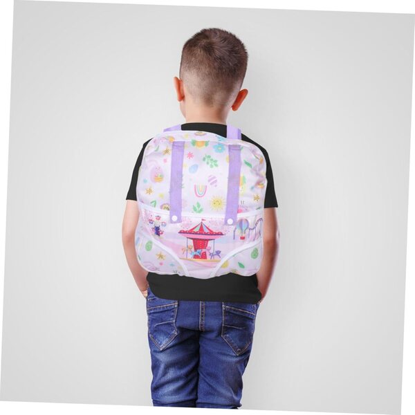 Hemobllo Zaino Miniatura per Bambole, Organizzatore Leggero e Regolabile per Accessori