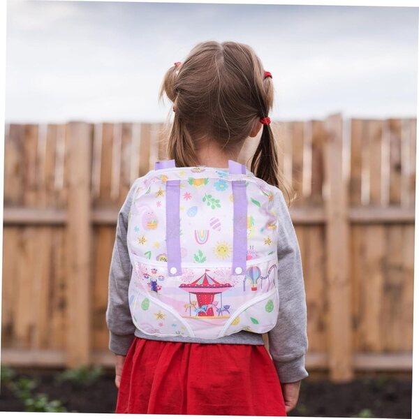 Hemobllo Zaino Miniatura per Bambole, Organizzatore Leggero e Regolabile per Accessori