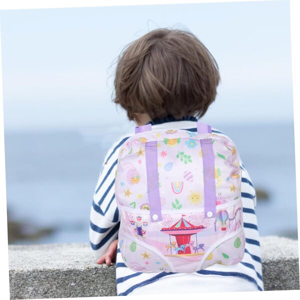 Hemobllo Zaino Miniatura per Bambole, Organizzatore Leggero e Regolabile per Accessori