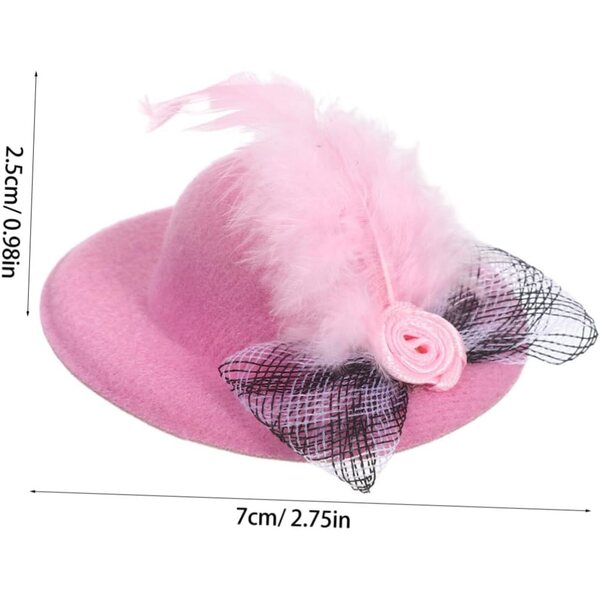 Vaguelly 5 Mini-Zylinder für Puppen – kreative Deko-Accessoires