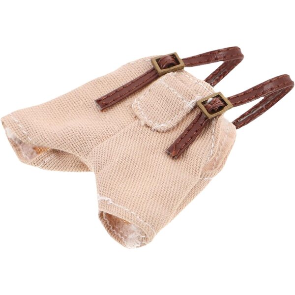 BESPORTBLE vestiti morbidi e accessori per bambole e peluche, set fai da te beige