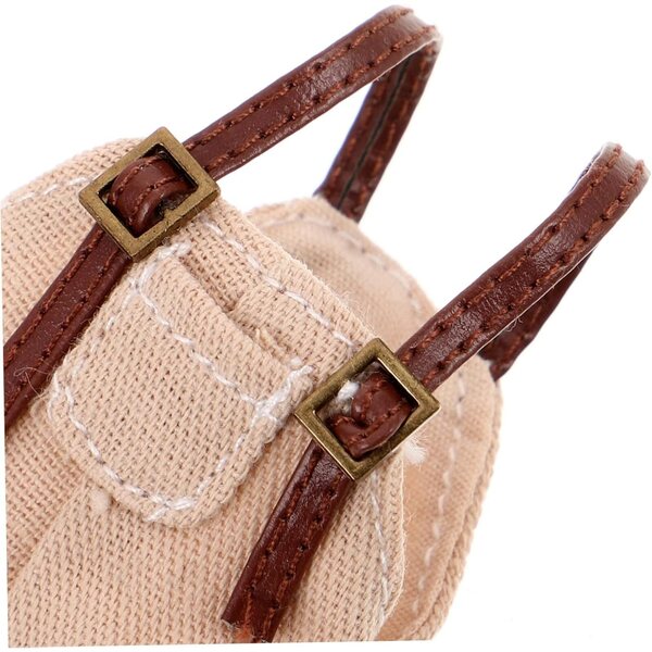 BESPORTBLE vestiti morbidi e accessori per bambole e peluche, set fai da te beige