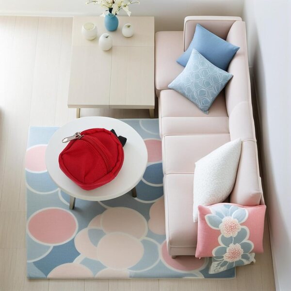 WOONEKY Set 6 Mini Zainetti con Cerniera per Bambole, Accessori Versatili e Resistenti