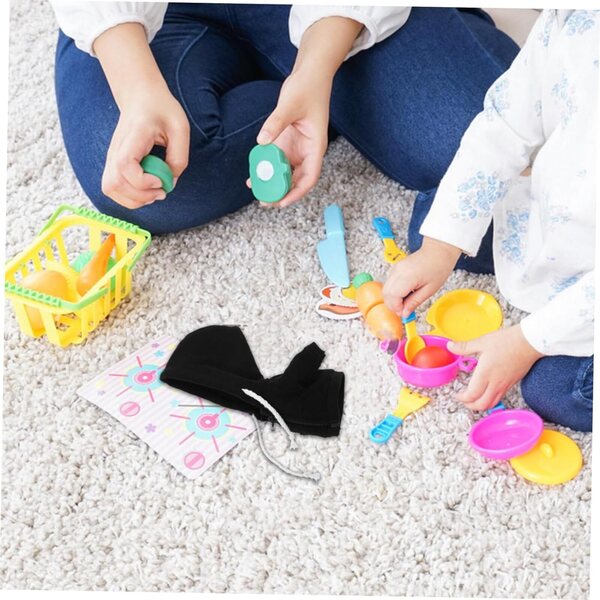 Mini Felpa con Cappuccio Nera per Bambole – Accessorio Morbido e Resistente ERINGOGO