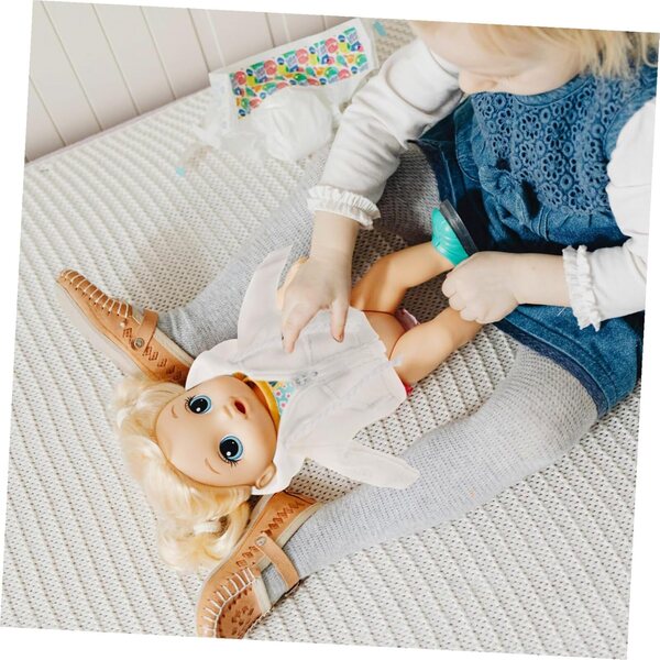 BESPORTBLE 1/12 Weißer Kapuzenpullover für kleine und BJD Puppenkleidung