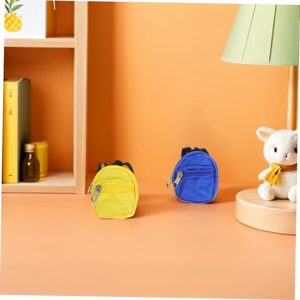 BESPORTBLE 4pz Mini Zaini Porta Bambole in Nylon Accessori Gioco di Finzione