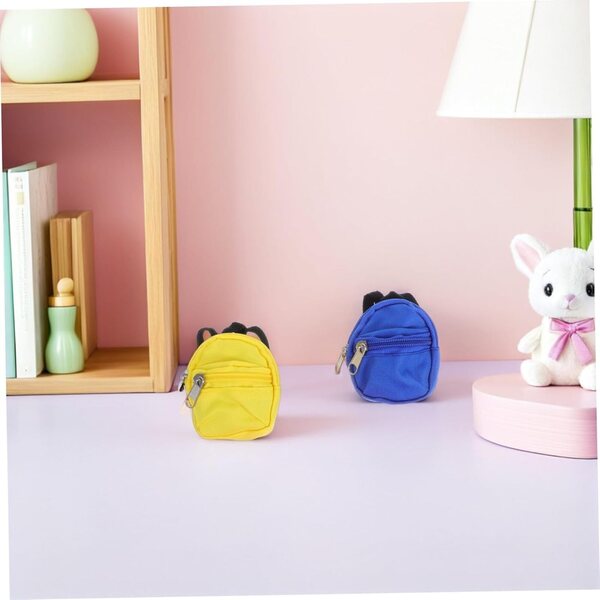 BESPORTBLE 4pz Mini Zaini Porta Bambole in Nylon Accessori Gioco di Finzione