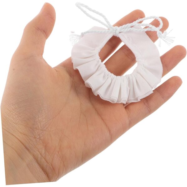 Set 2 Cappelli Da Cuoco e Fazzoletti per Bambole - Mini Cappelli Decorativi Bianchi