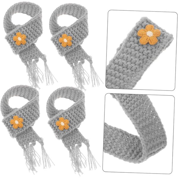 Beaupretty 5 Mini Sciarpe Morbide e Regolabili per Bambole e Decorazioni DIY