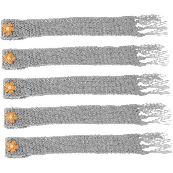 Set mit 5 verstellbaren Mini-Wollschals für Puppen und elegantes DIY-Zubehör