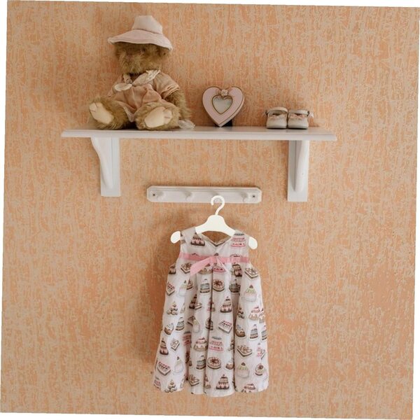 50 Mini-Kleiderbügel aus widerstandsfähigem Kunststoff für Kleidung und Puppen – Organisationszubehör