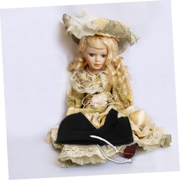 Gatuida Mini Felpa con Cappuccio per Bambola - Accessorio Morbido e Resistente 11x11 cm