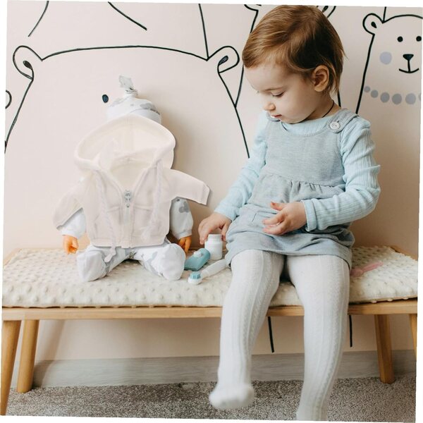 Felpa Cappuccio Miniatura per Bambole 1/12 Abbigliamento Elegante e Realistico