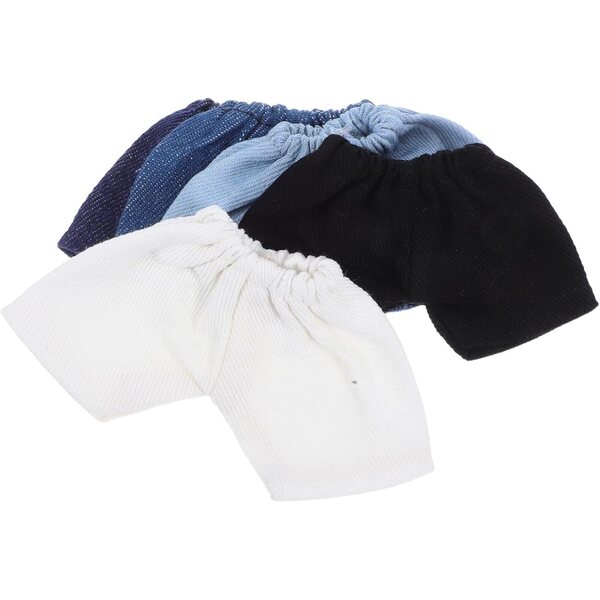 5 Pantaloncini Corti Bambole in Cotone Morbido con Vita Elastica - Accessori Colorati
