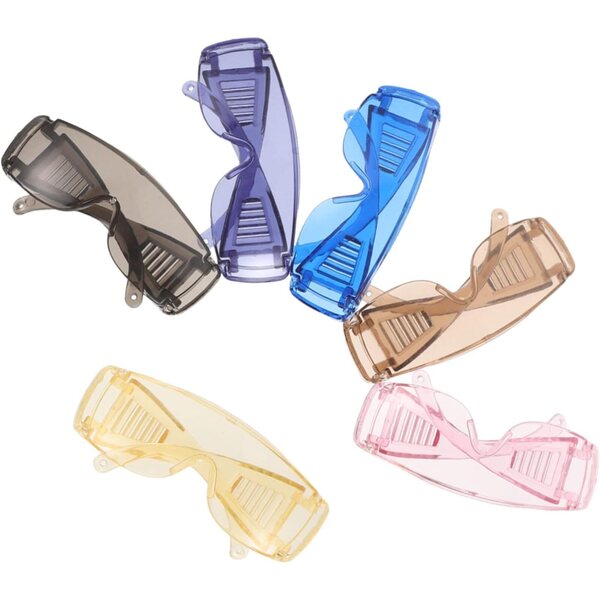 UPKOCH 6 Mini-Vintage-Sonnenbrillen für Puppen, Miniatur-Modeaccessoires