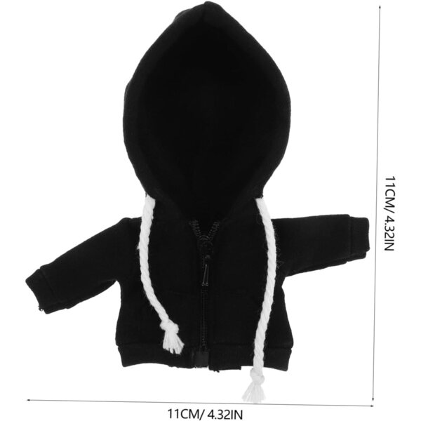 ERINGOGO Felpa con Cappuccio per Bambole Miniature Abbigliamento Elegante e Resistente