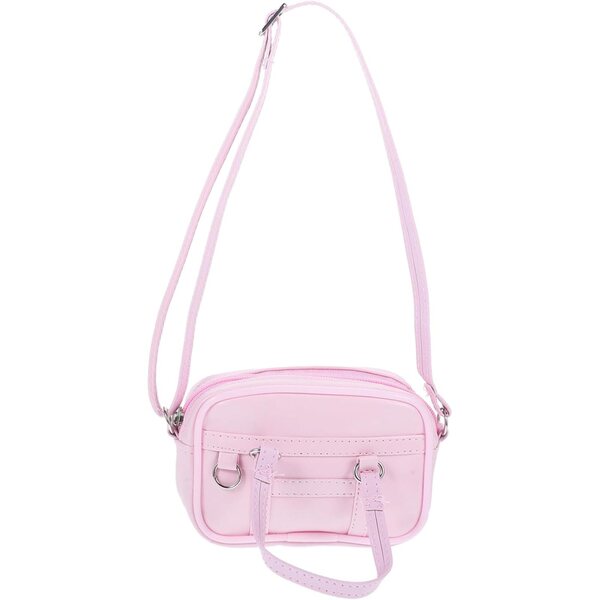 Gatuida Miniatur-Tasche für Puppen, 18 cm, rosa, dekoratives Accessoire für das Puppenhaus